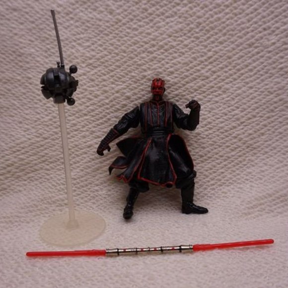 Star wars Darth Maul 2002 figure #42 - Picture 3 of 4